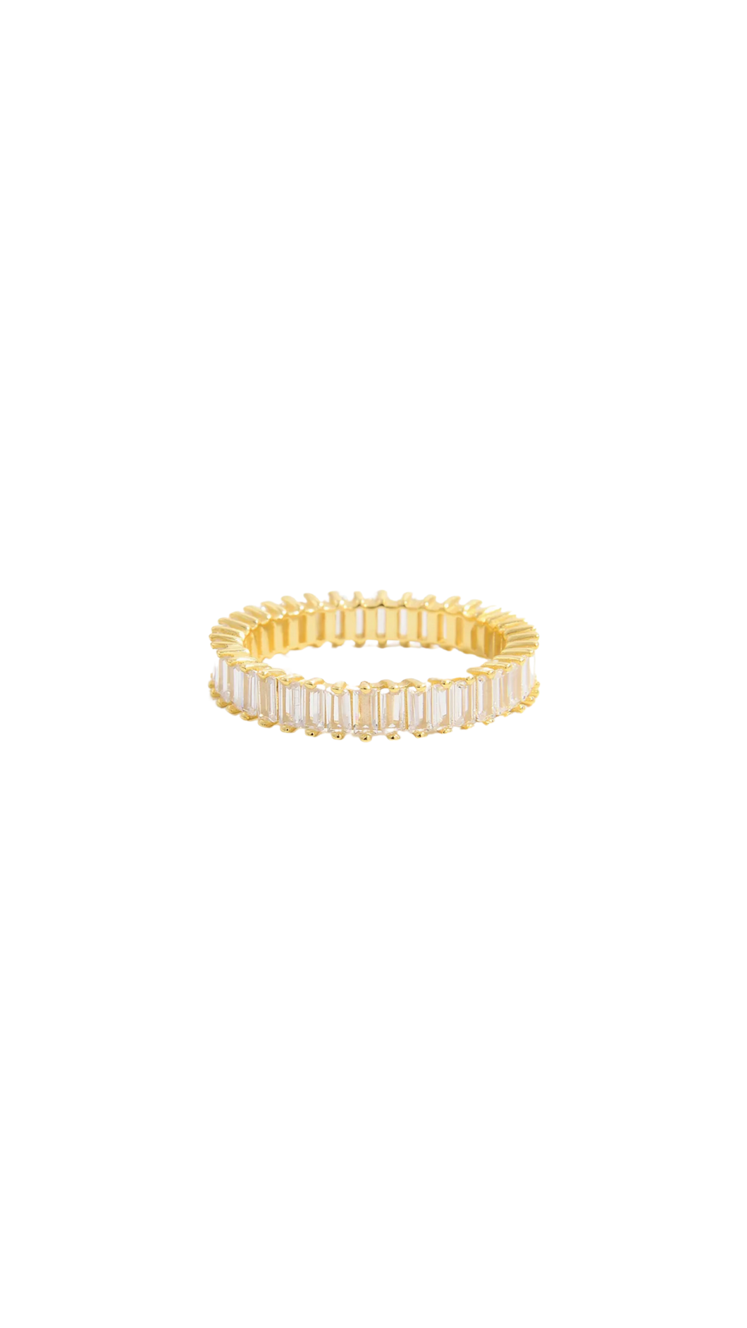 Kia Pave Gold Ring