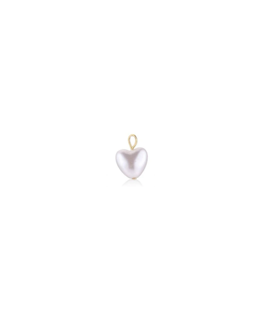 Heart Pearl Charm